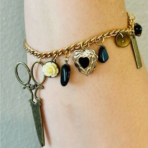Charm Bracelet, Vintage-Inspired sewing Charms